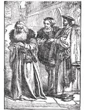 Shylock , Antonio , Bassanio